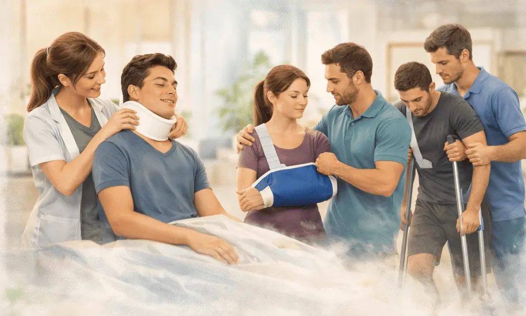 Fisioterapia tras accidente de tráfico en Sevilla